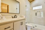 Private bathroom with walk-in shower